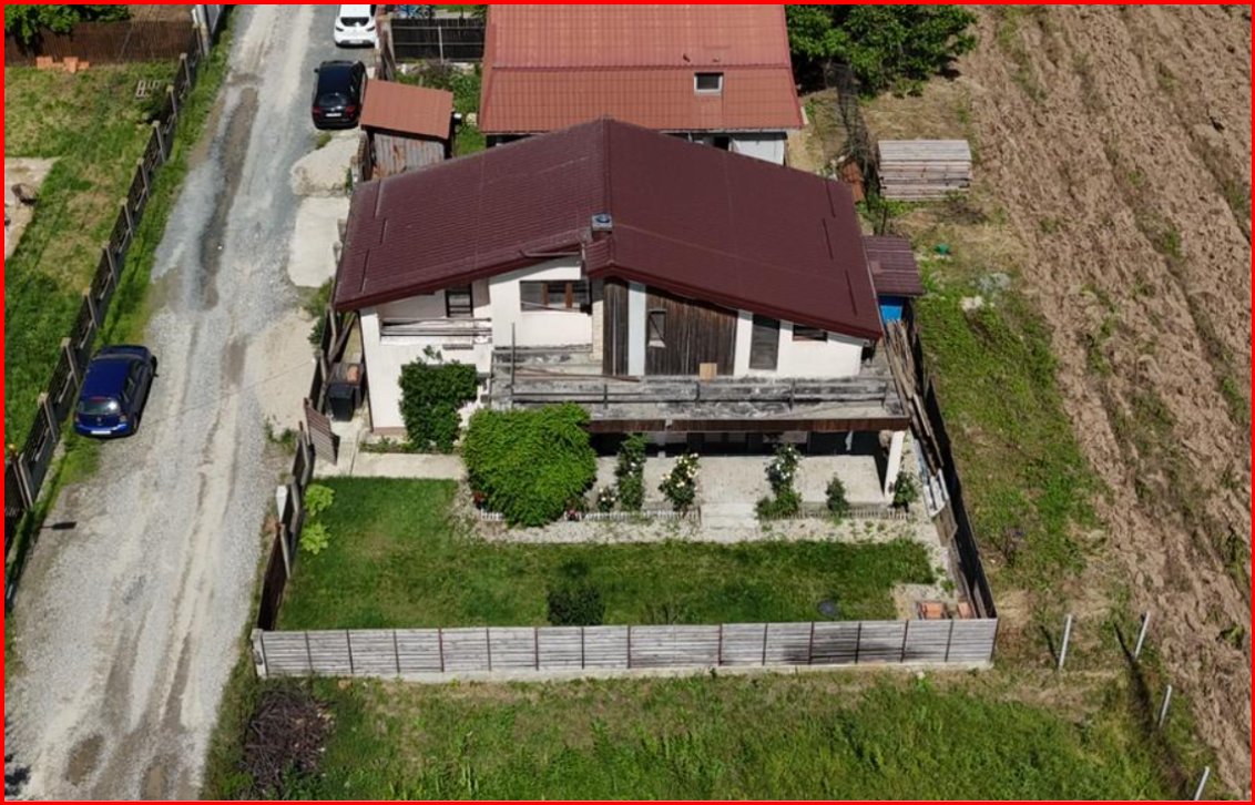BERCENI-VIDRA, CASA P+M 130 MP, TEREN 260 MP!
