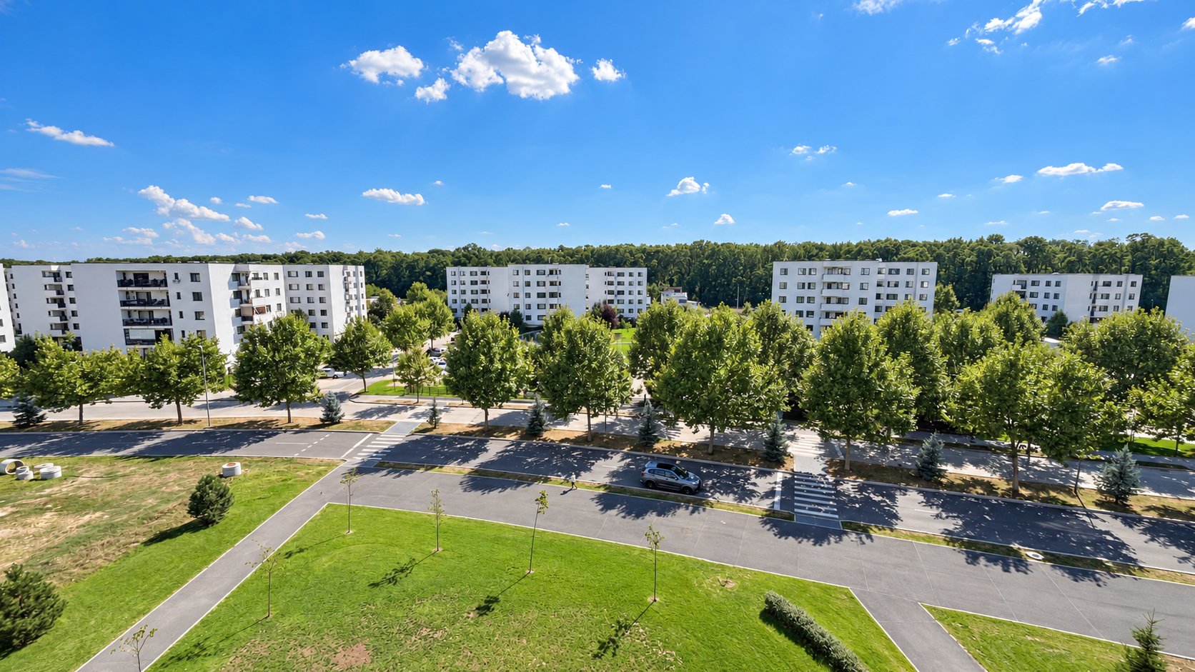 Prima închiriere Studio 2 camere - Vedere panoramică