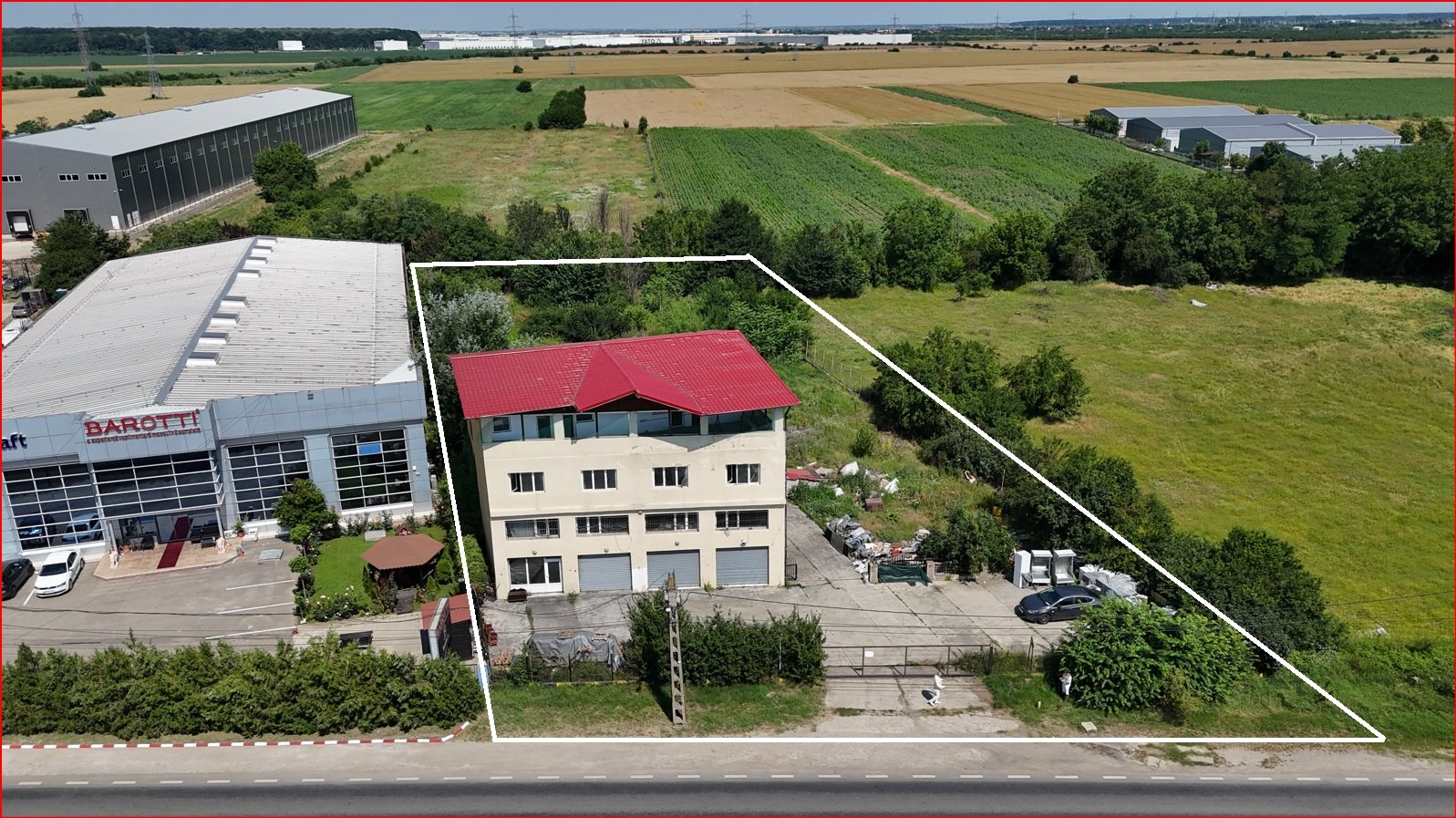 AFUMATI, SPATIU COMERCIAL P+3E, LOT 3.023 MP!